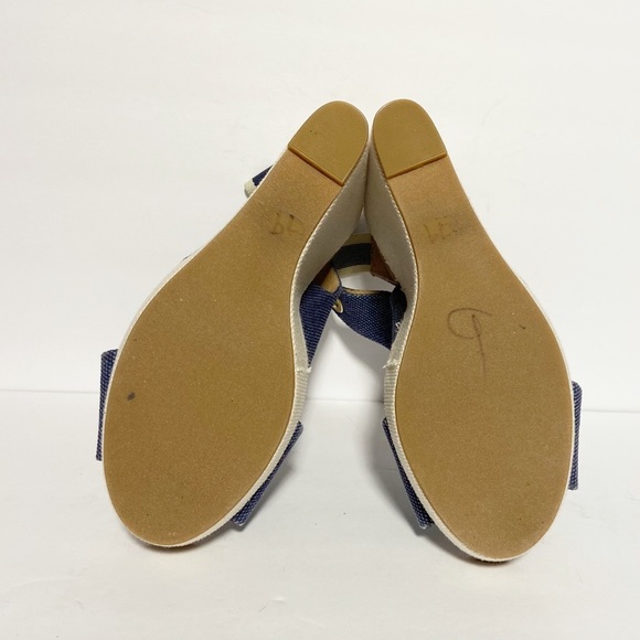 Splendid Slingback Wedge‎ Peep Toe Sandal - Picture 8 of 8